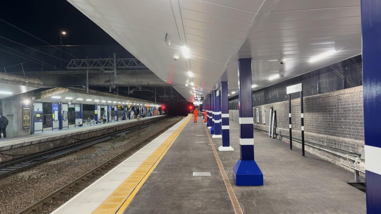 Third Platform at Salford Central