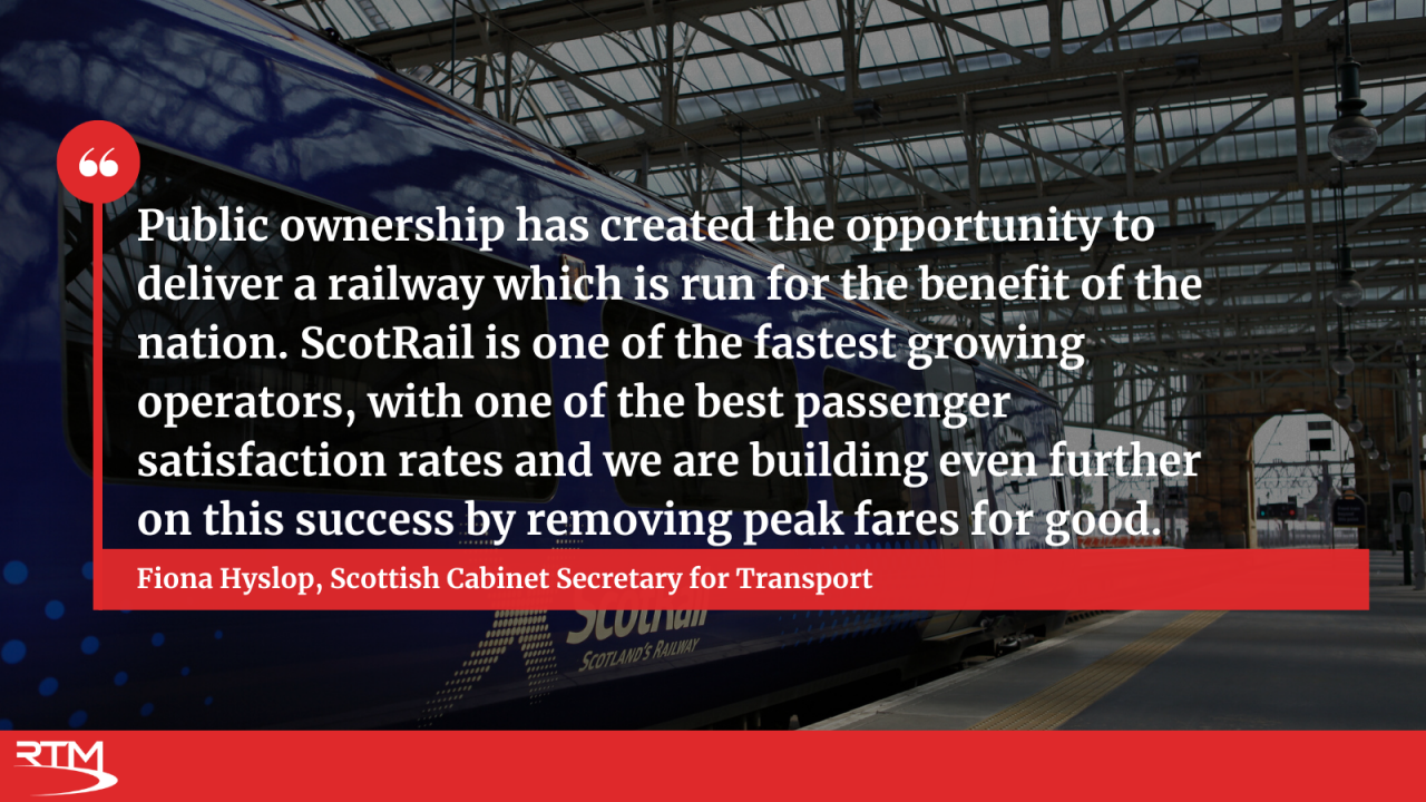 Peak fares QUOTE
