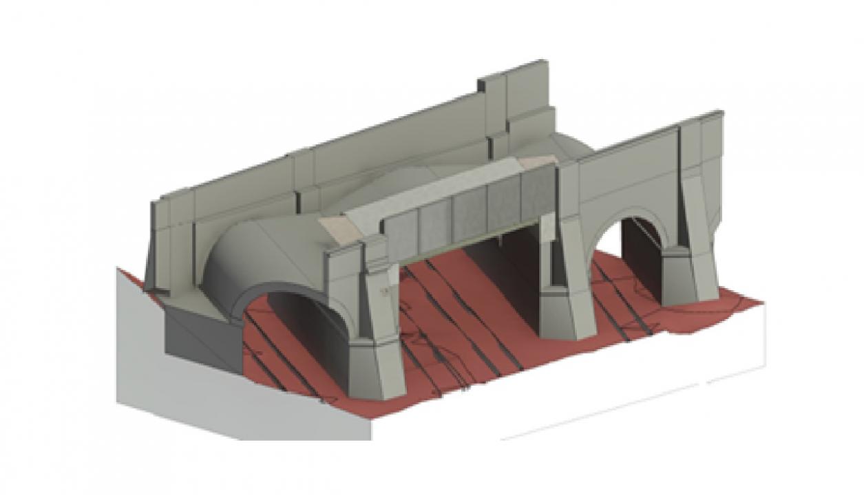 Pepper Road Bridge Cross Section