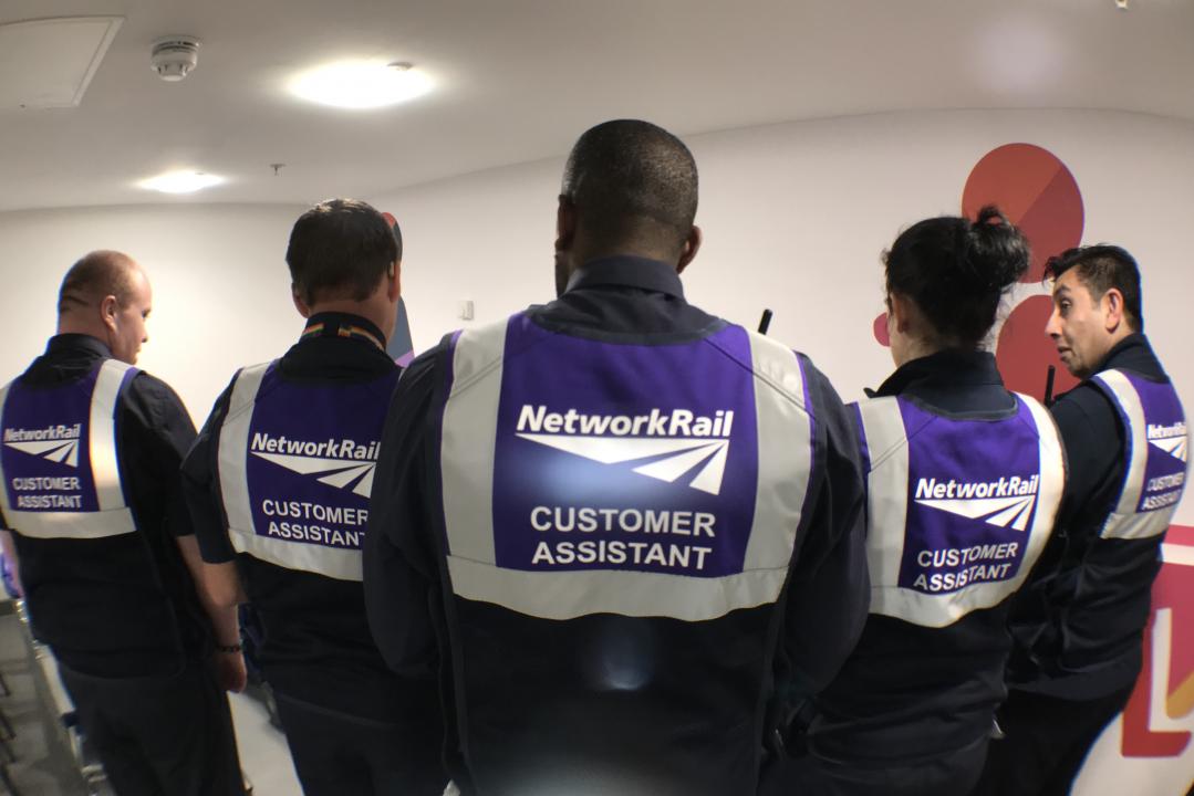 Network Rail customer service staff
