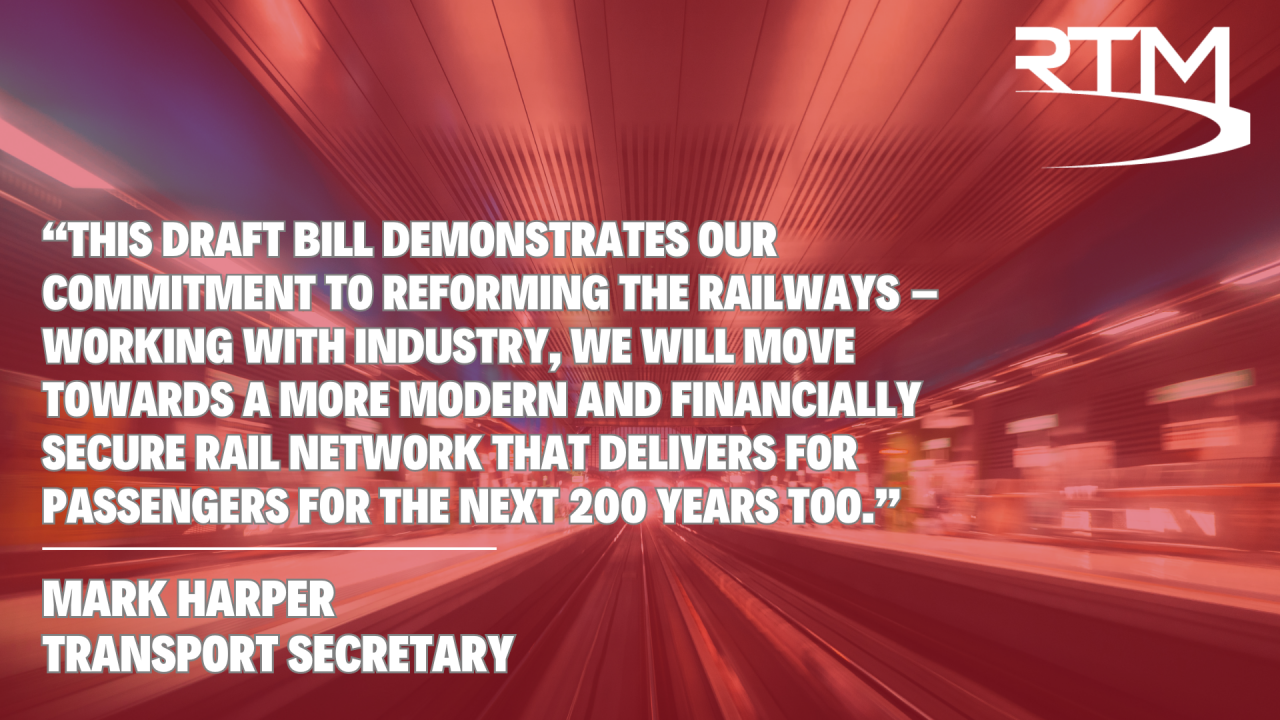 Rail Reform Bill quote