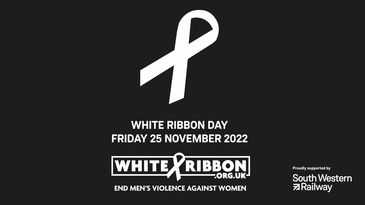 SWR White Ribbon Day logo, via SWR 