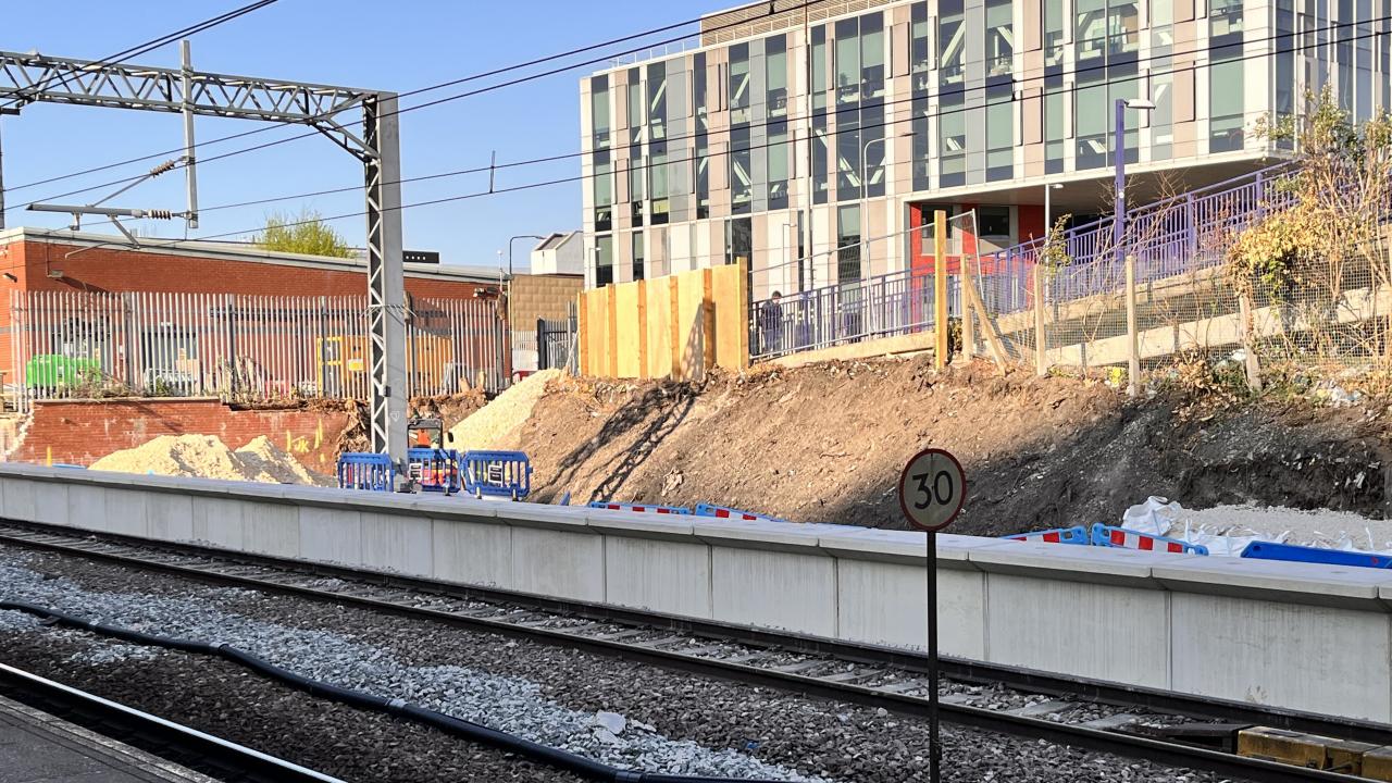 Salford Crescent Progress April 2025