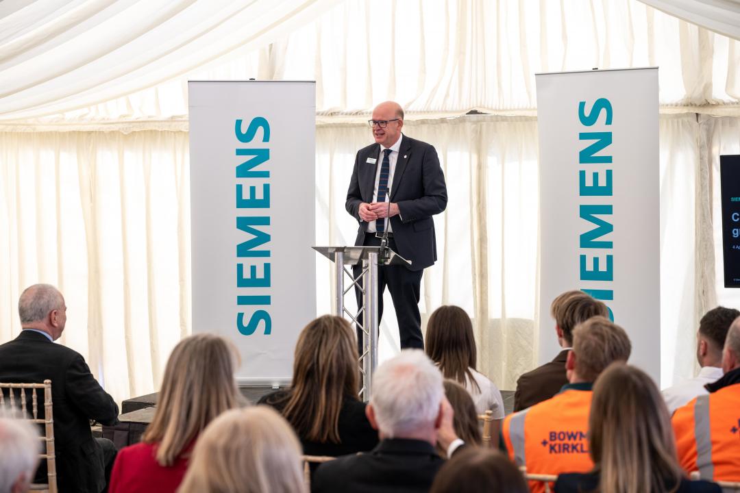 Siemens Mobility Breaking Ground