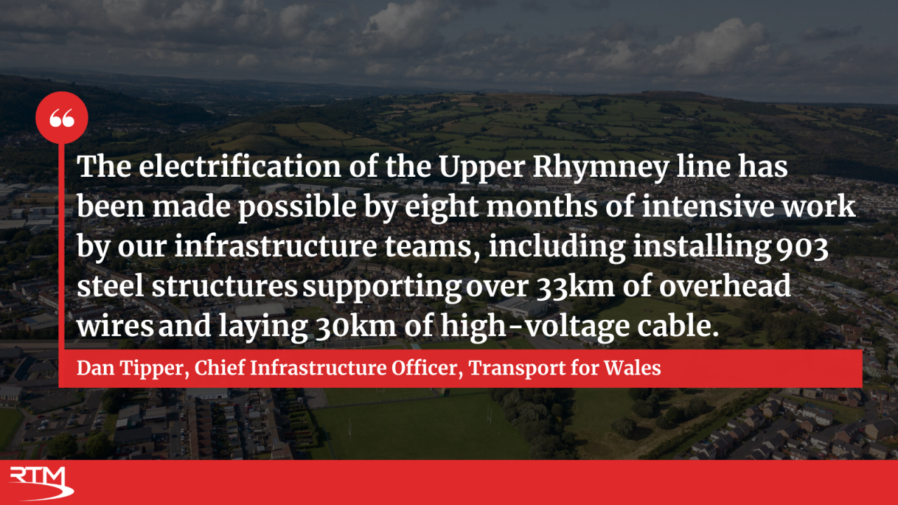South Wales electrification QUOTE