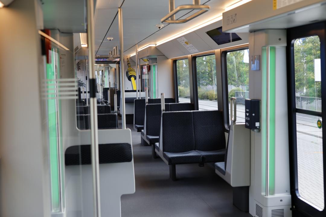 Inside new Stadler vehicle 2