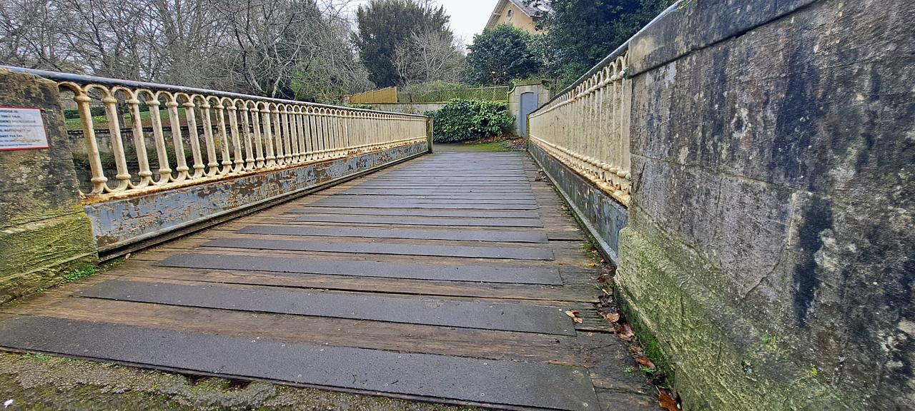Sydney Gardens Footbridge Deck