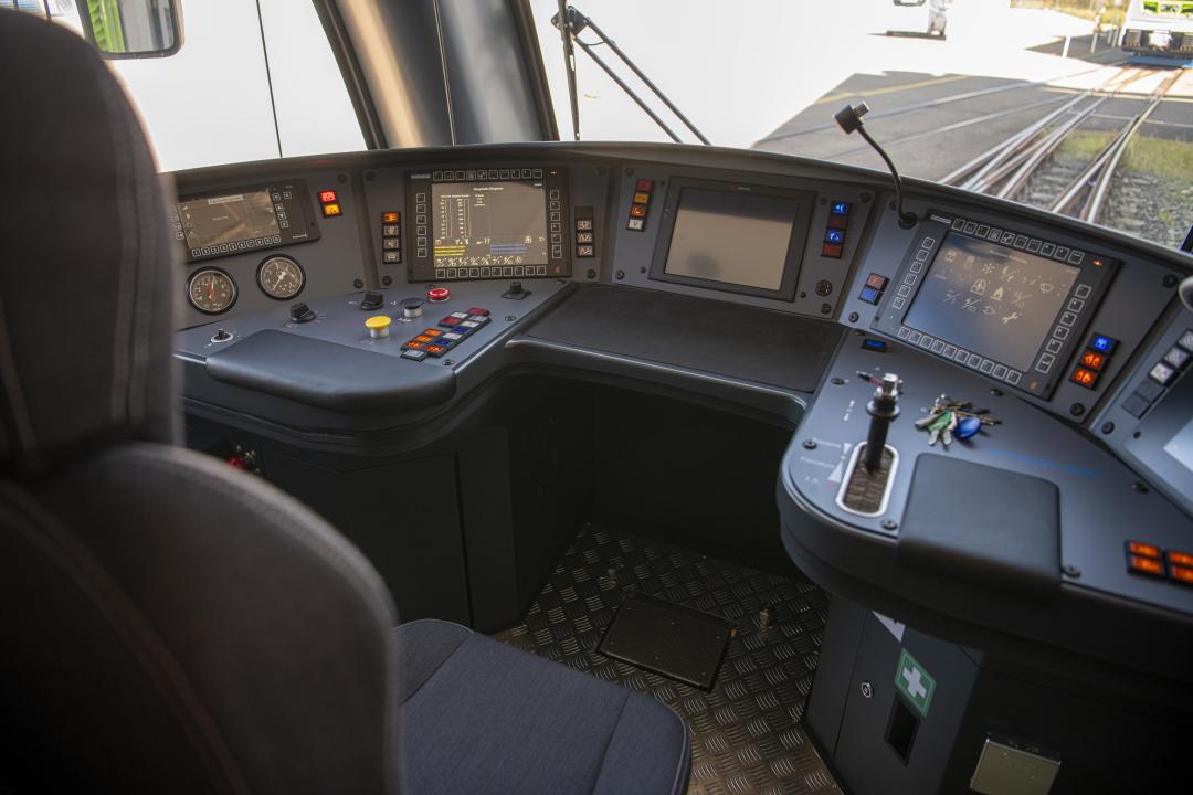 New Stadler Train Cab