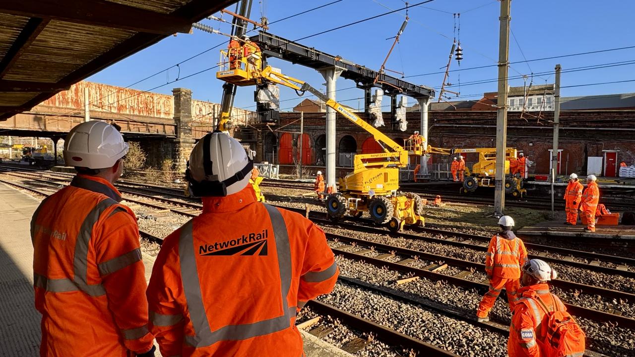Teams at Preston Station