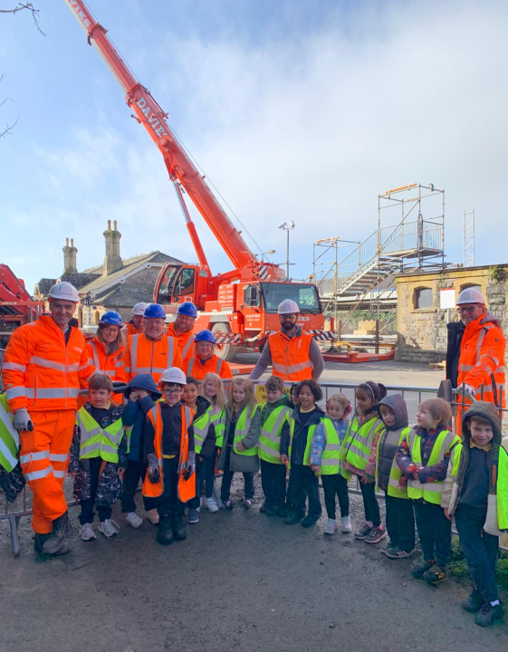 Tenby AfA school visit