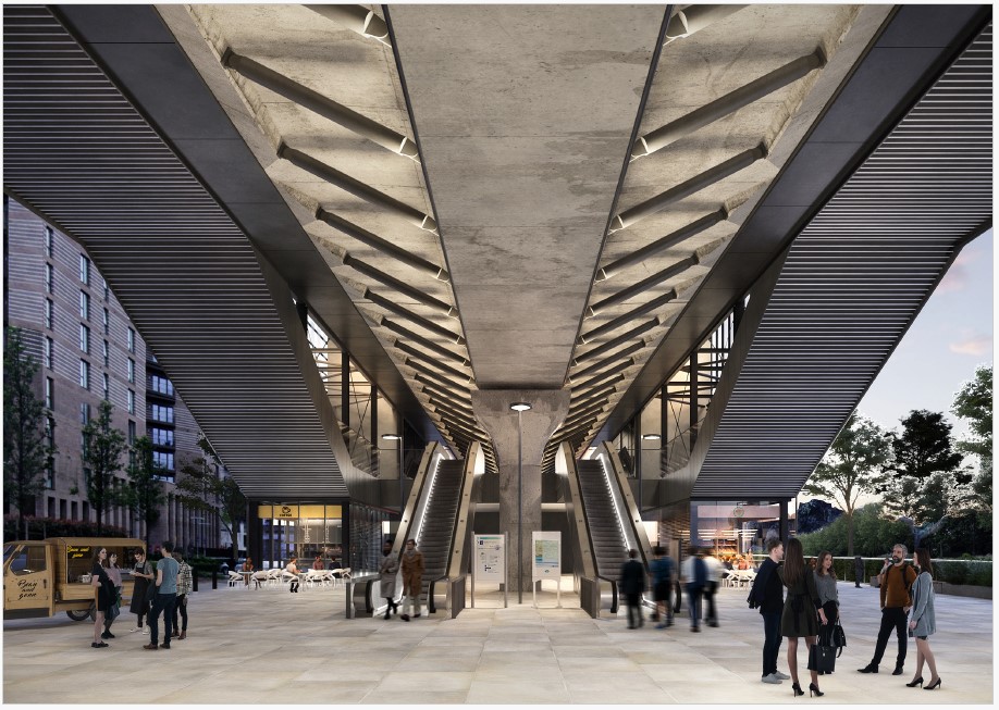 Artists Impression of Pontoon Dock