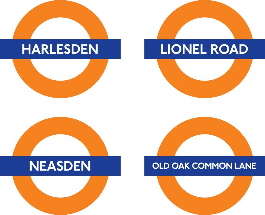 New station roundels