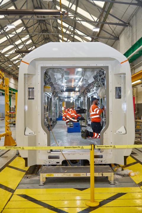 TFL Elizabeth Line Train 3