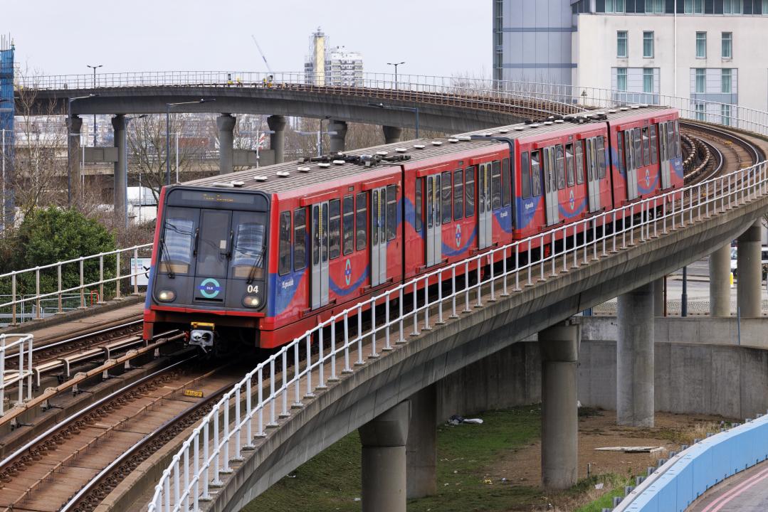 DLR at Canning Town