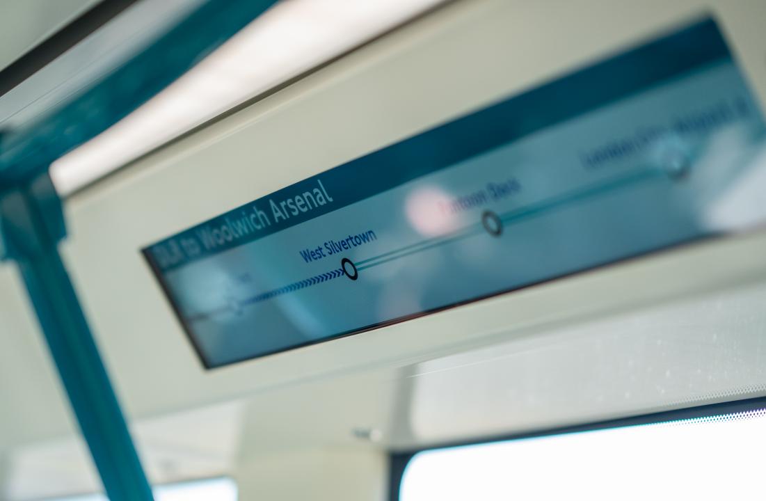 New DLR Interior Display