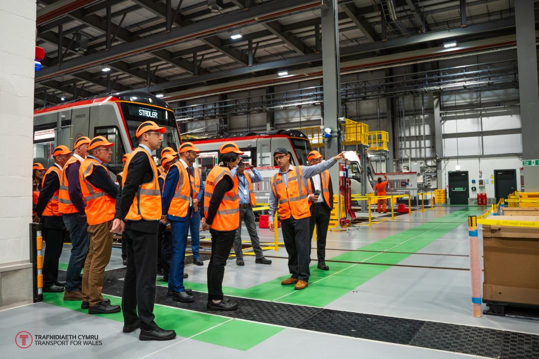 South Africa Minister Visit to TfW