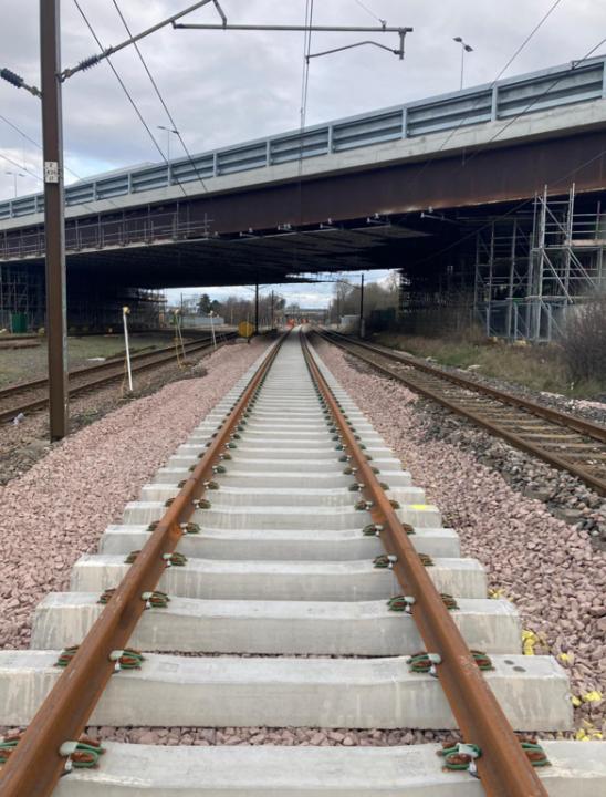 Track Renewal at Low Fell