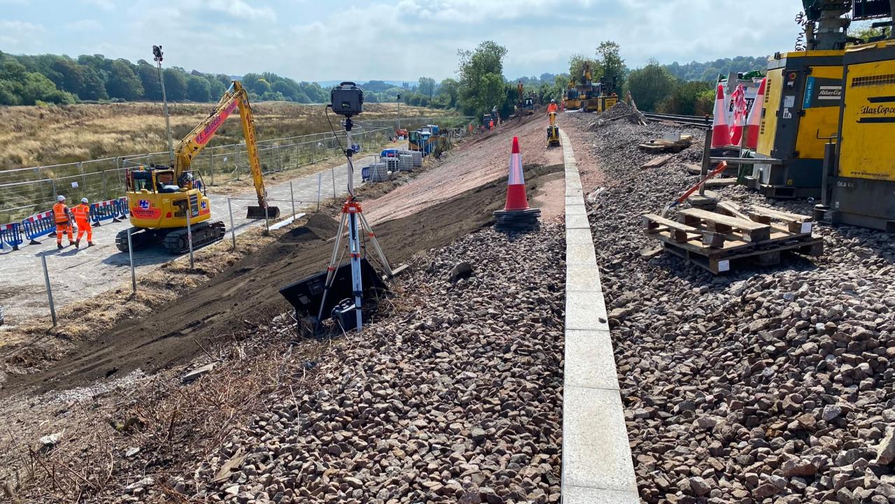 View of Railway Embankment