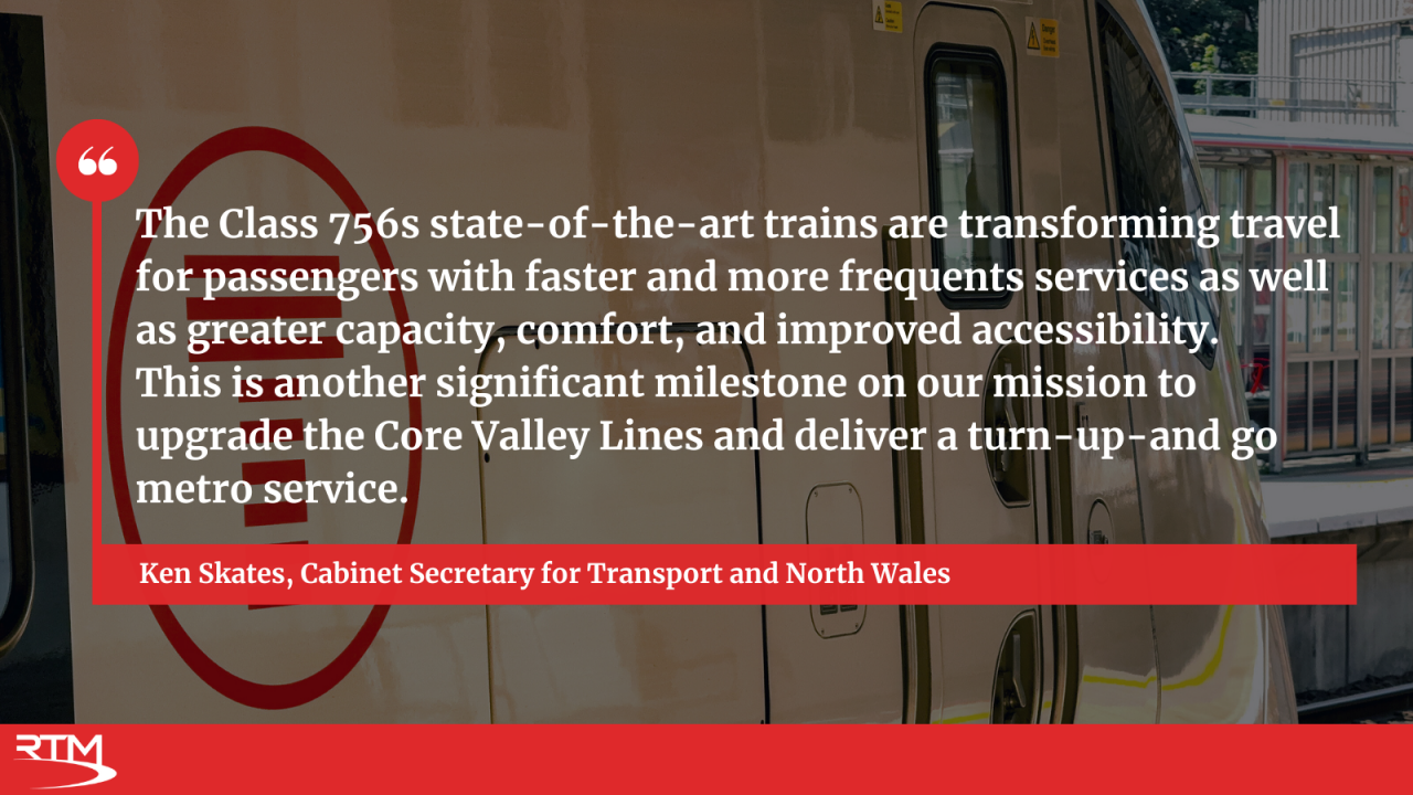 Wales trains QUOTE