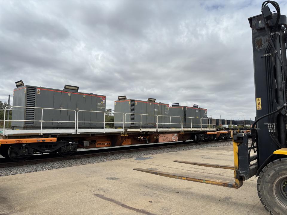 Water Jetter Modules on Wagons