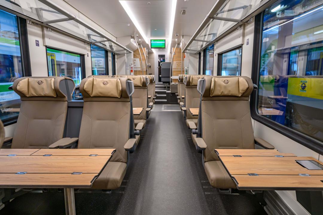 Stadler FLIRT Inside Carriage 