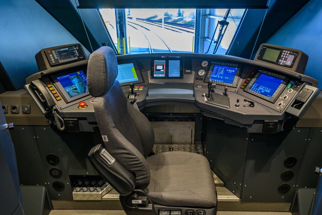 Stadler Flirt Drivers Cab