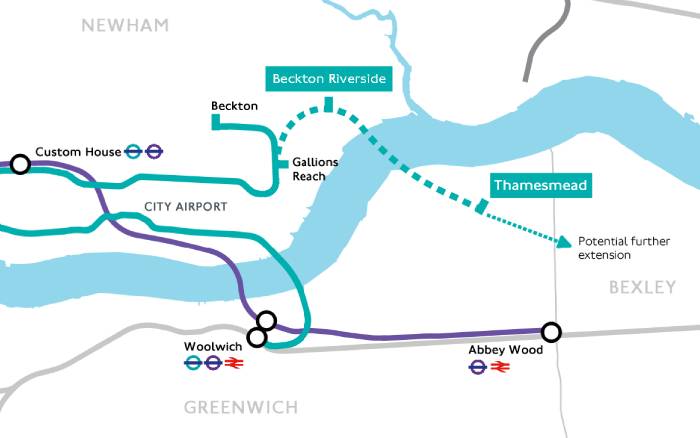 DLR Extension Thamesmead