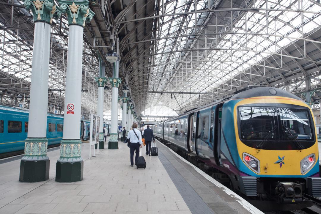 TPE Train at Manchester Piccadilly