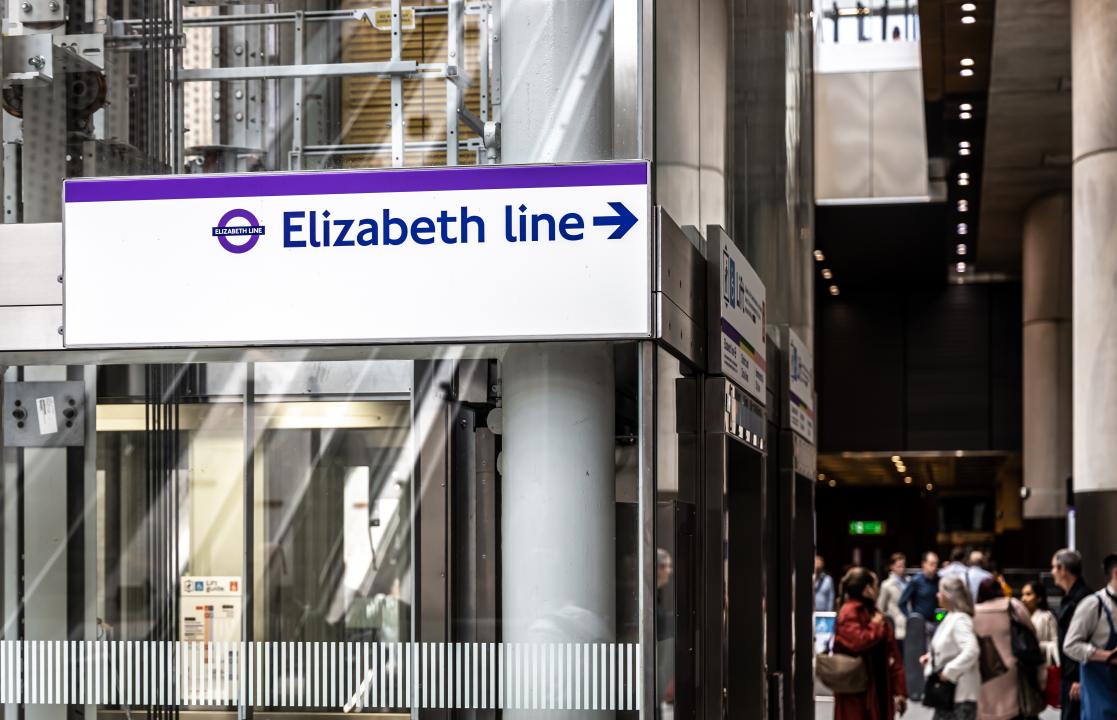 Elizabeth line, via Istock 