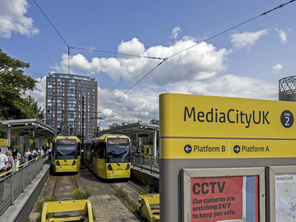Media City Tram Stop