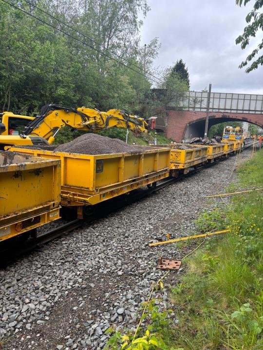 Track Replacement work