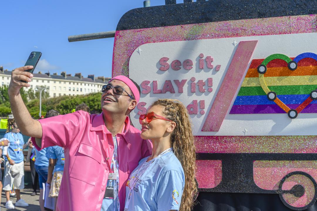 GTR Staff celebrating Pride