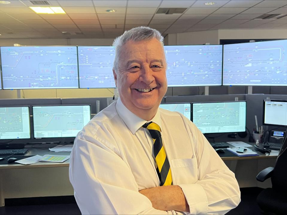 Phil Taylor in Control Room