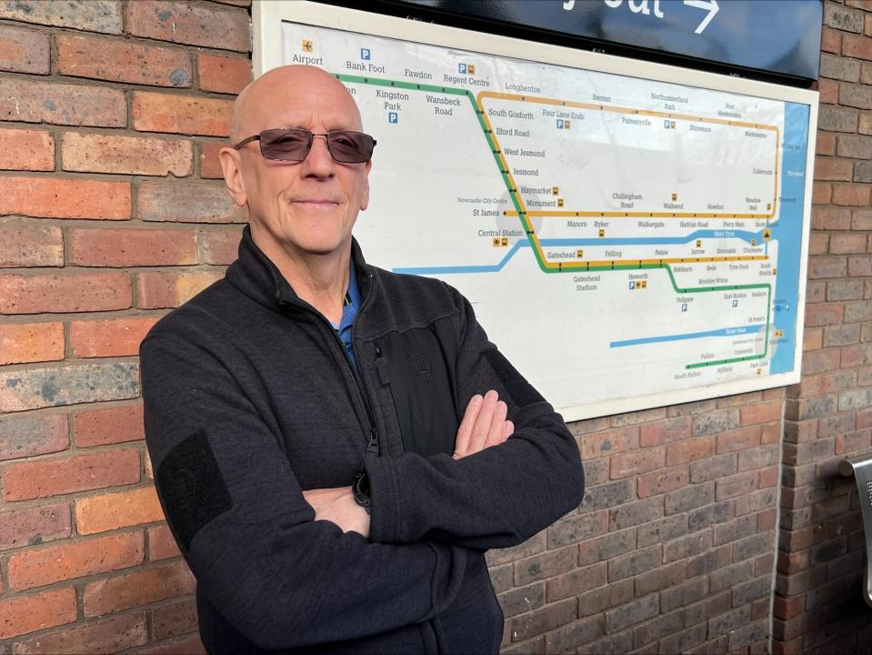 Brian with Network Map