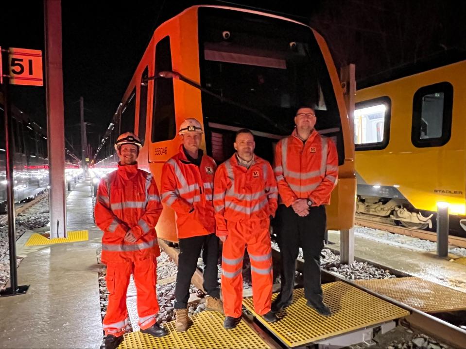 Nexus Train and Staff