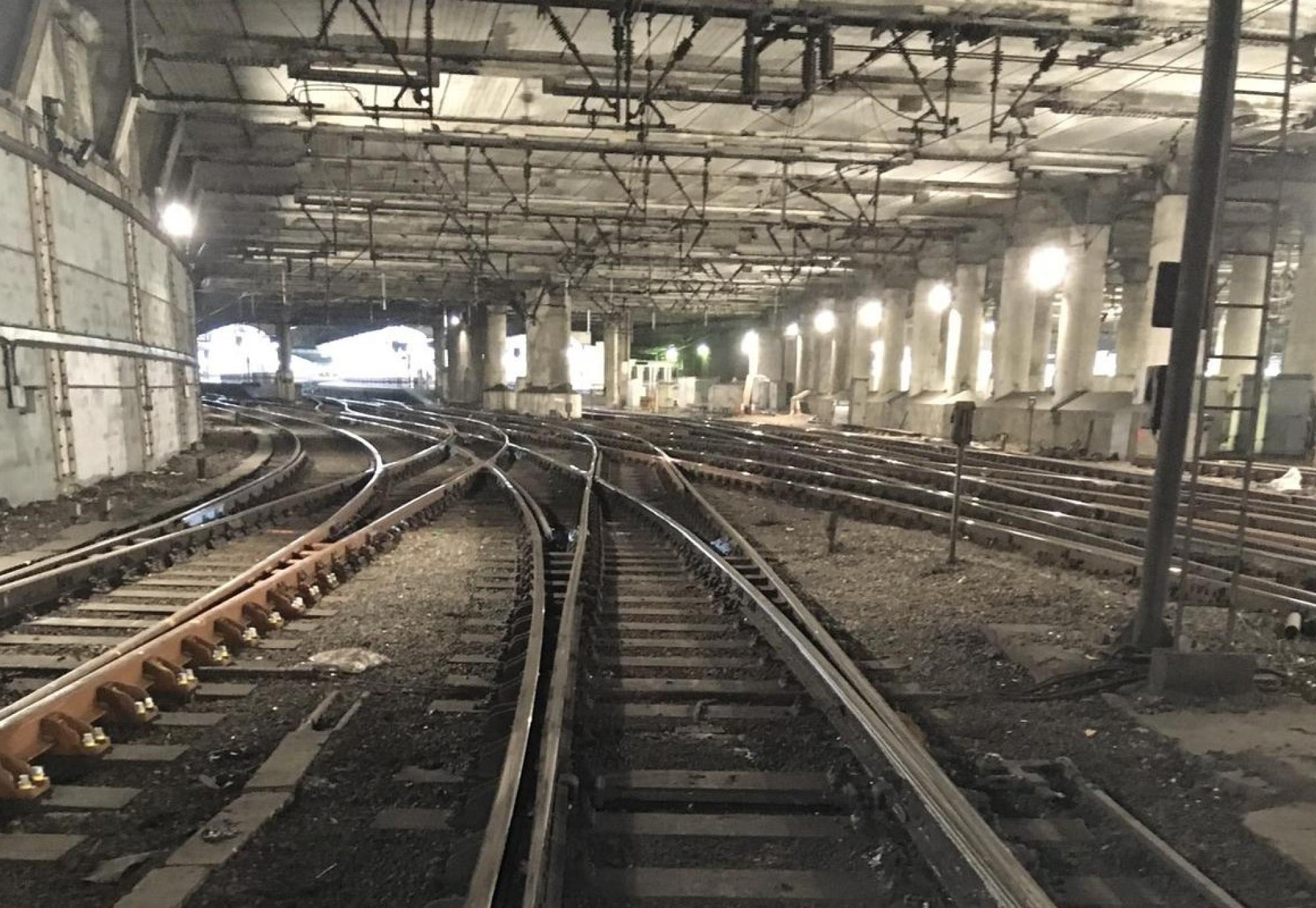 Improvements to track at Liverpool Street 