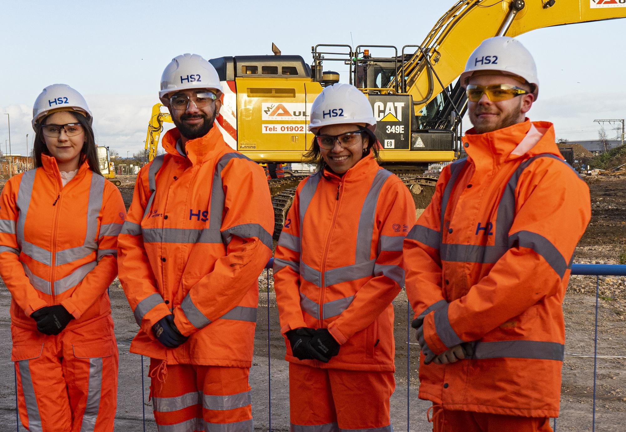 HS2 welcomes over 400 new apprentices 