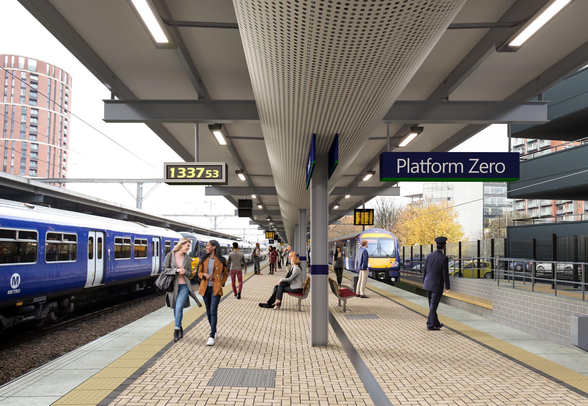 £161m upgrade at Leeds station continues 