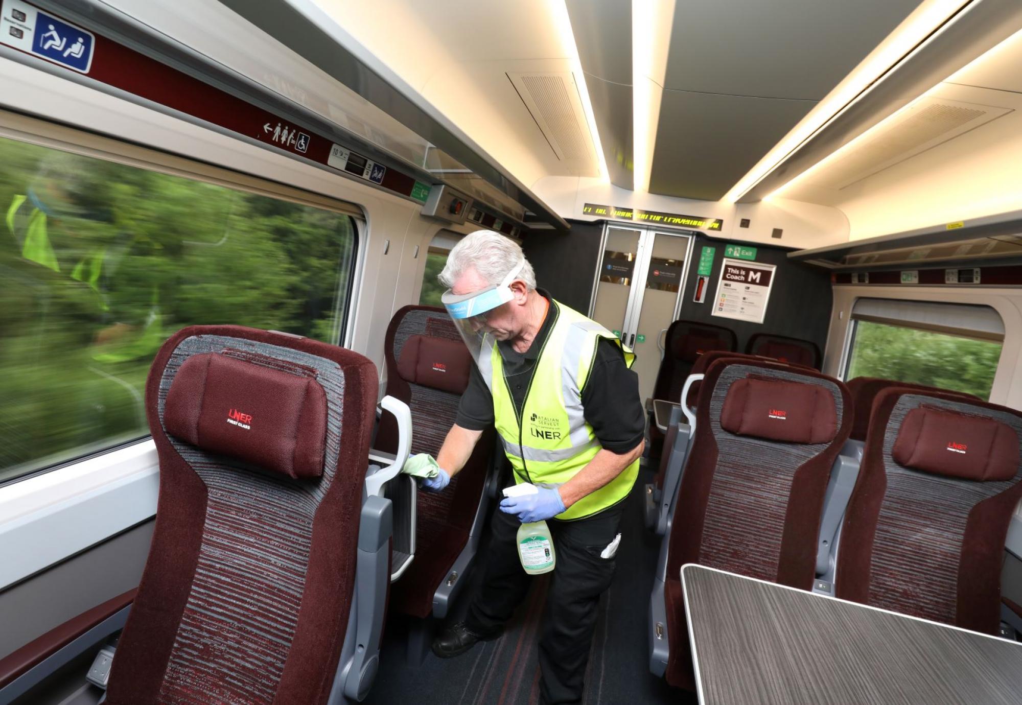 LNER: Record cleaning measures continue to keep customers safe 