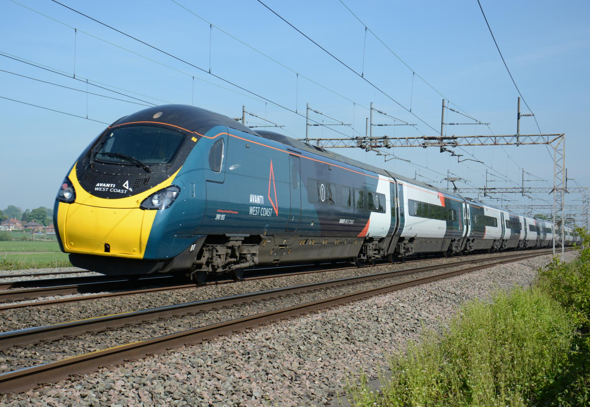 Avanti West Coast Pendolino Train 