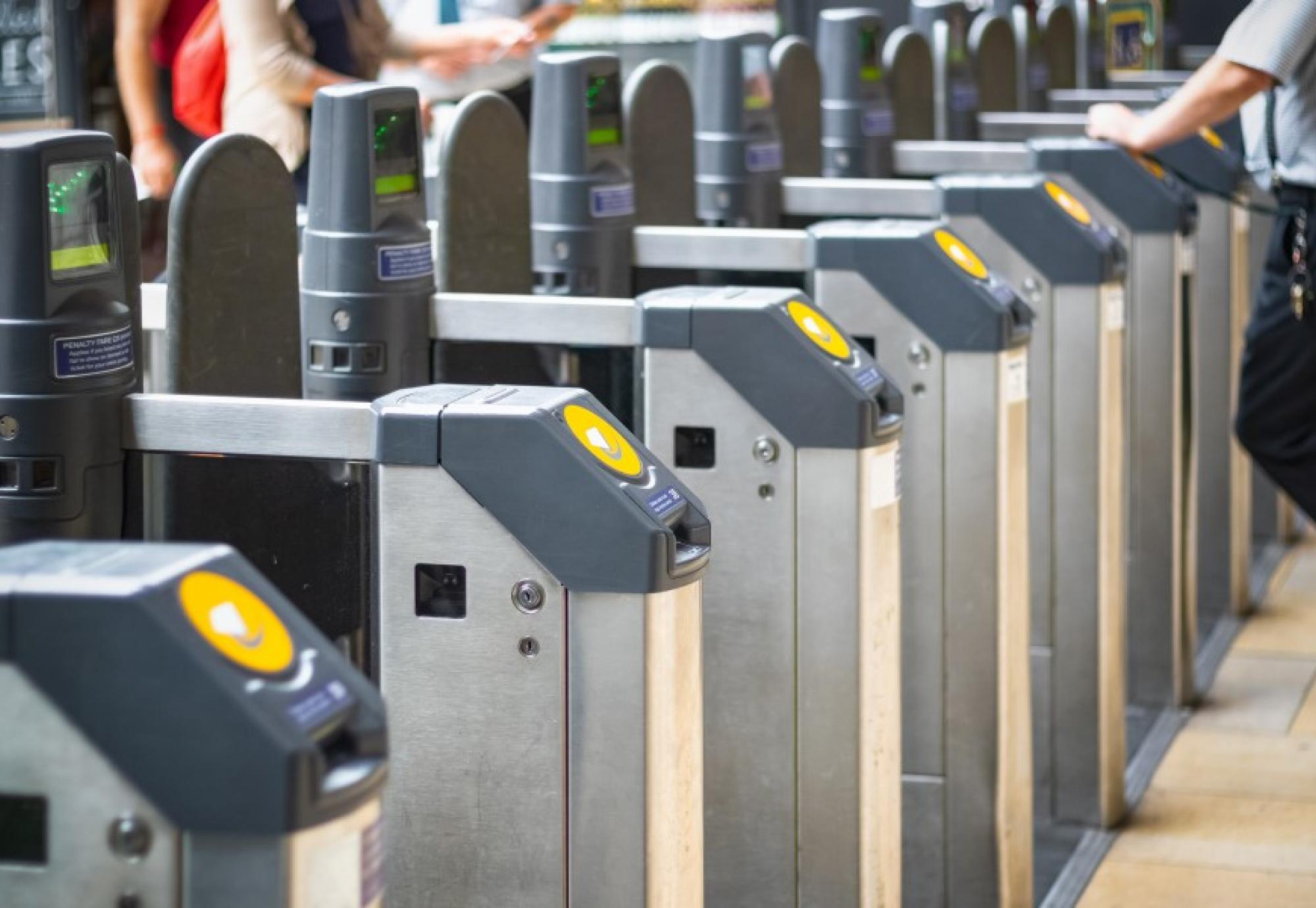 Railway ticket barriers 