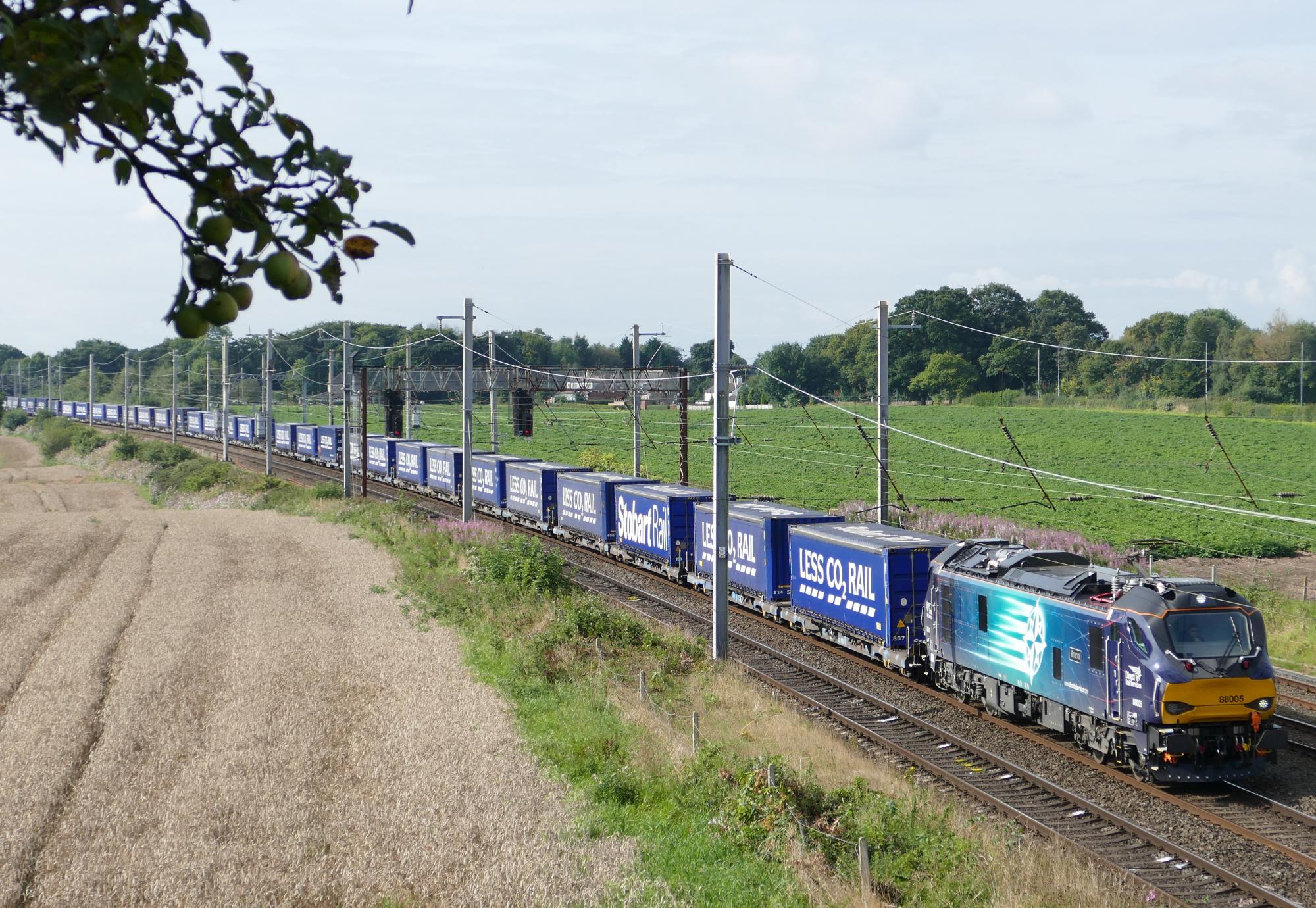 DRS - Tesco freight train 