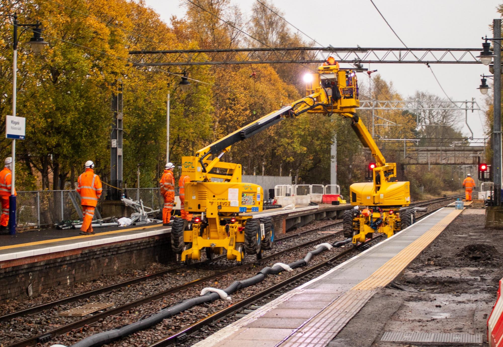 £5m platform extension at Milngavie station 