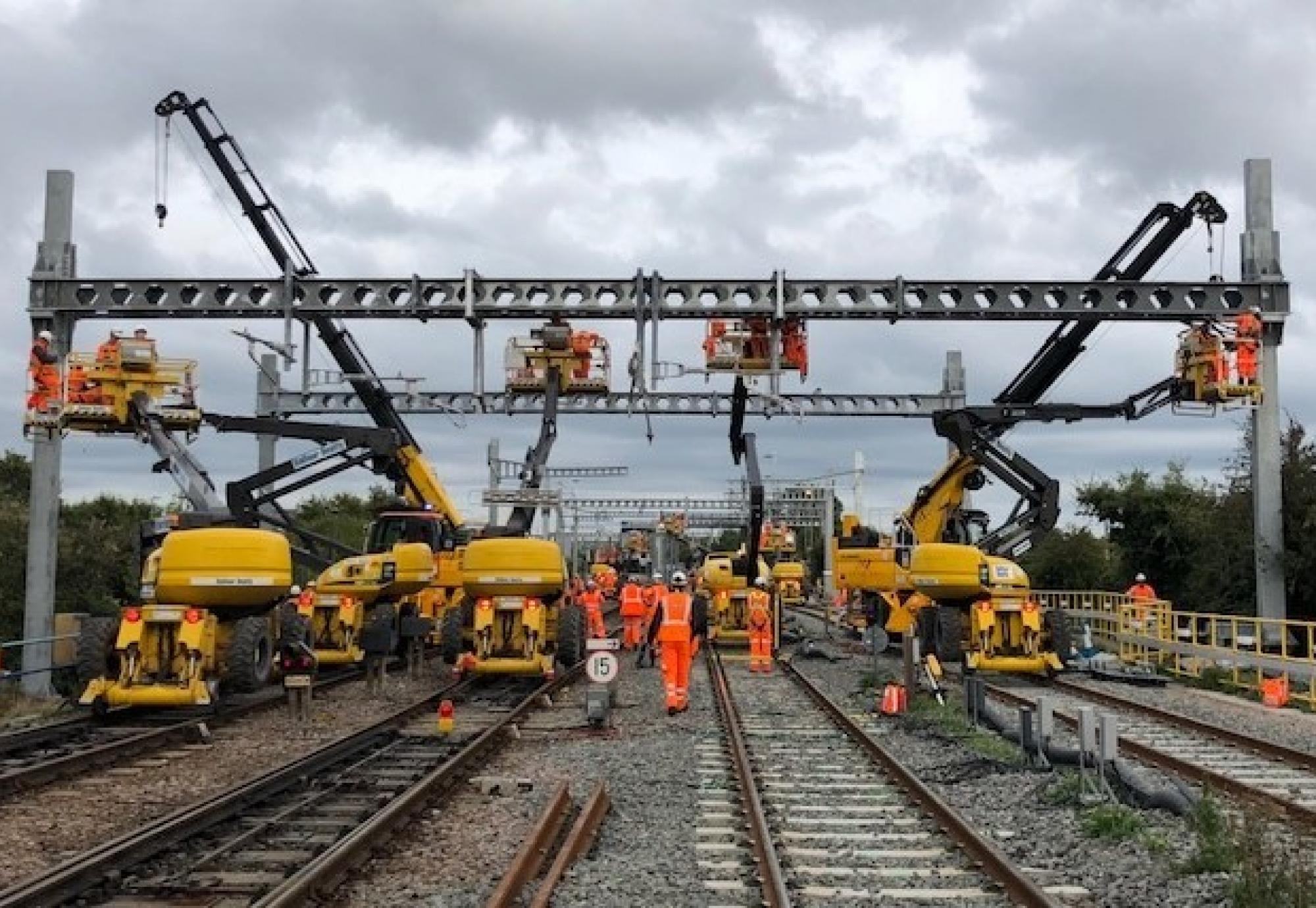 Electrification at Bristol Parkway