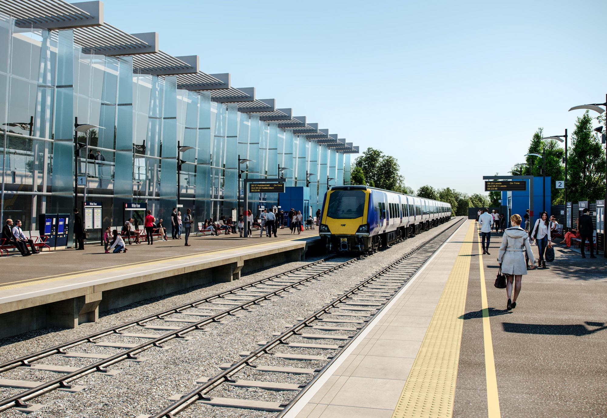 White Rose station Leeds 