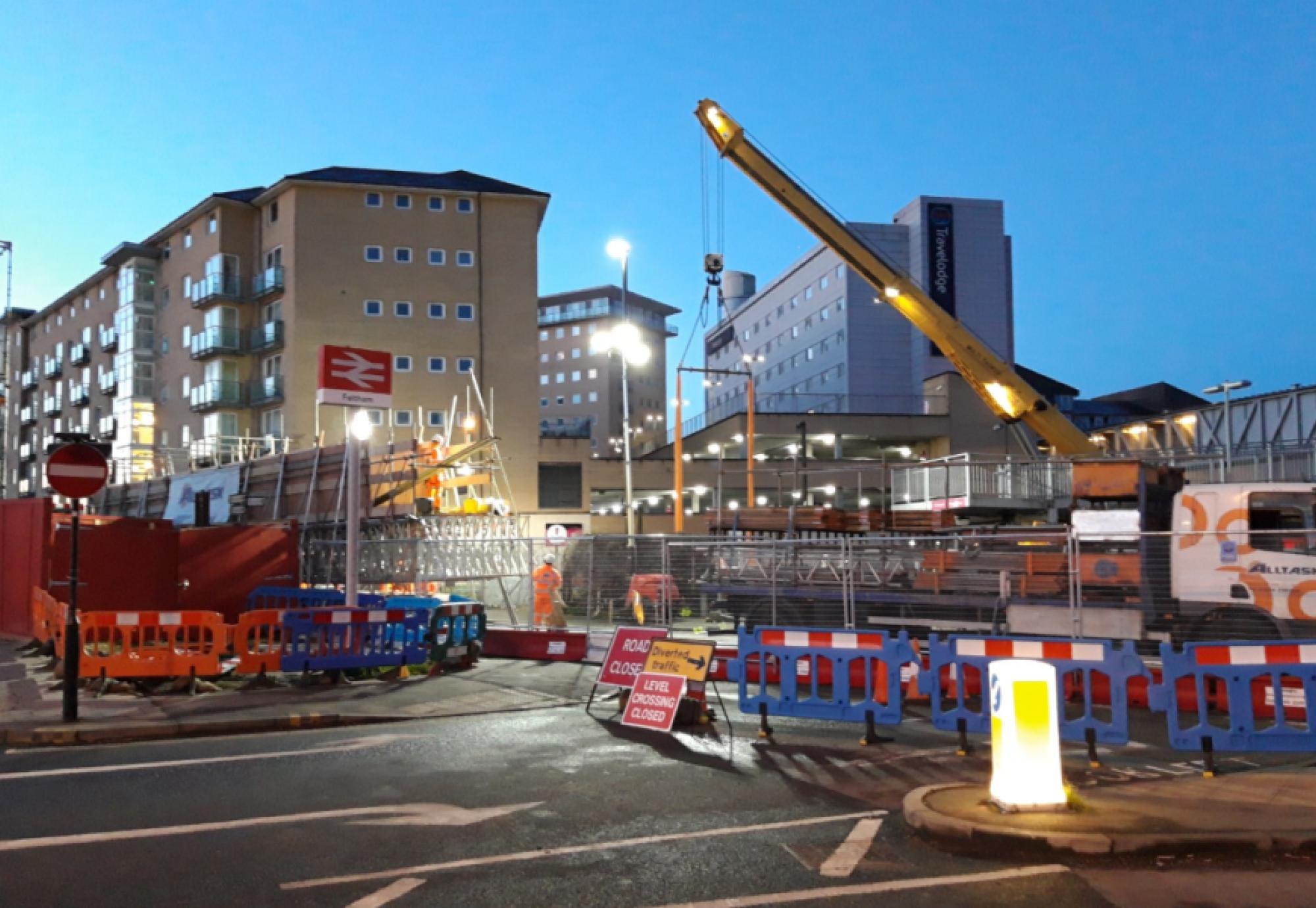 Feltham station £31m upgrade complete 