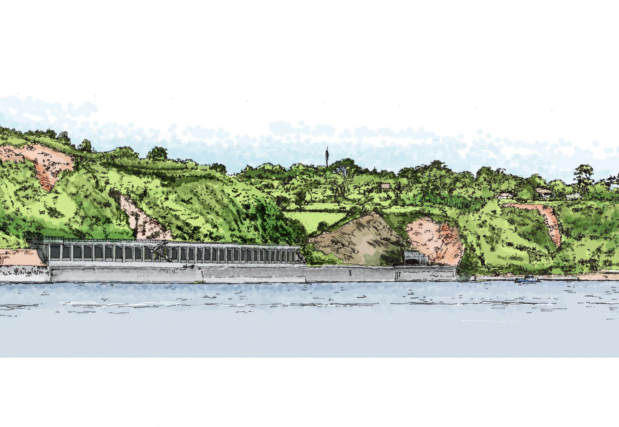 Proposals submitted for rockfall shelter extension in Devon