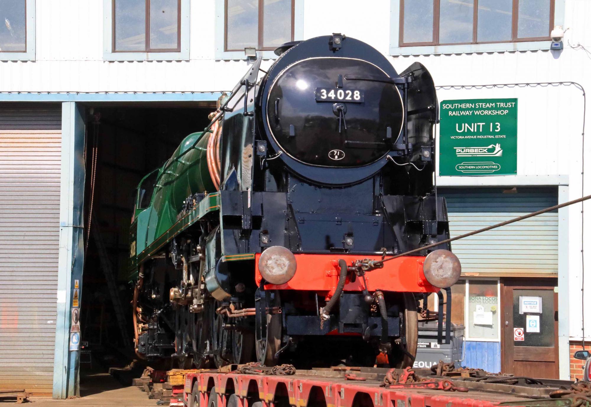 Eddystone steam locomotive - credit Andrew P.M. Wright