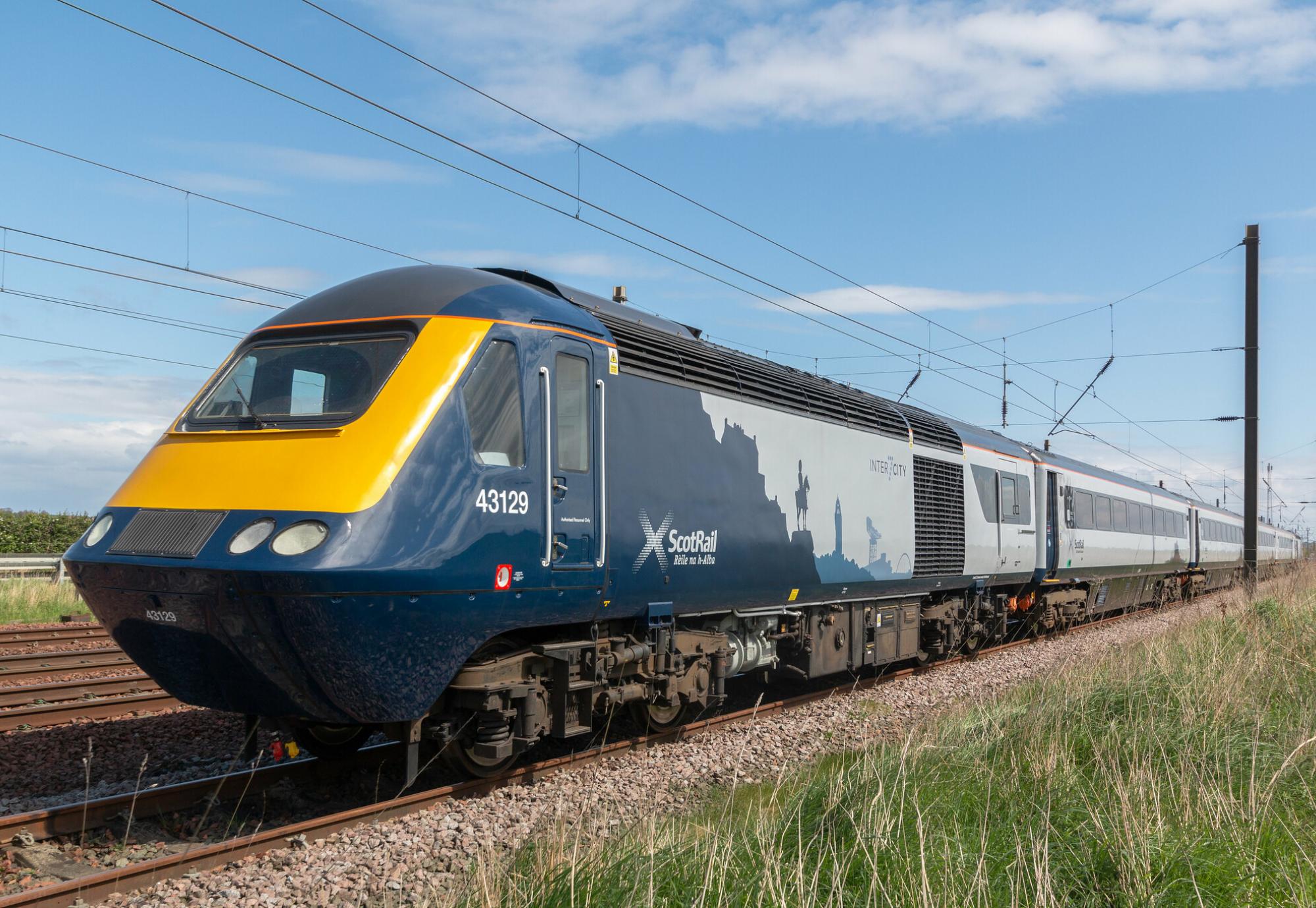 InterCity HST train in Scotland