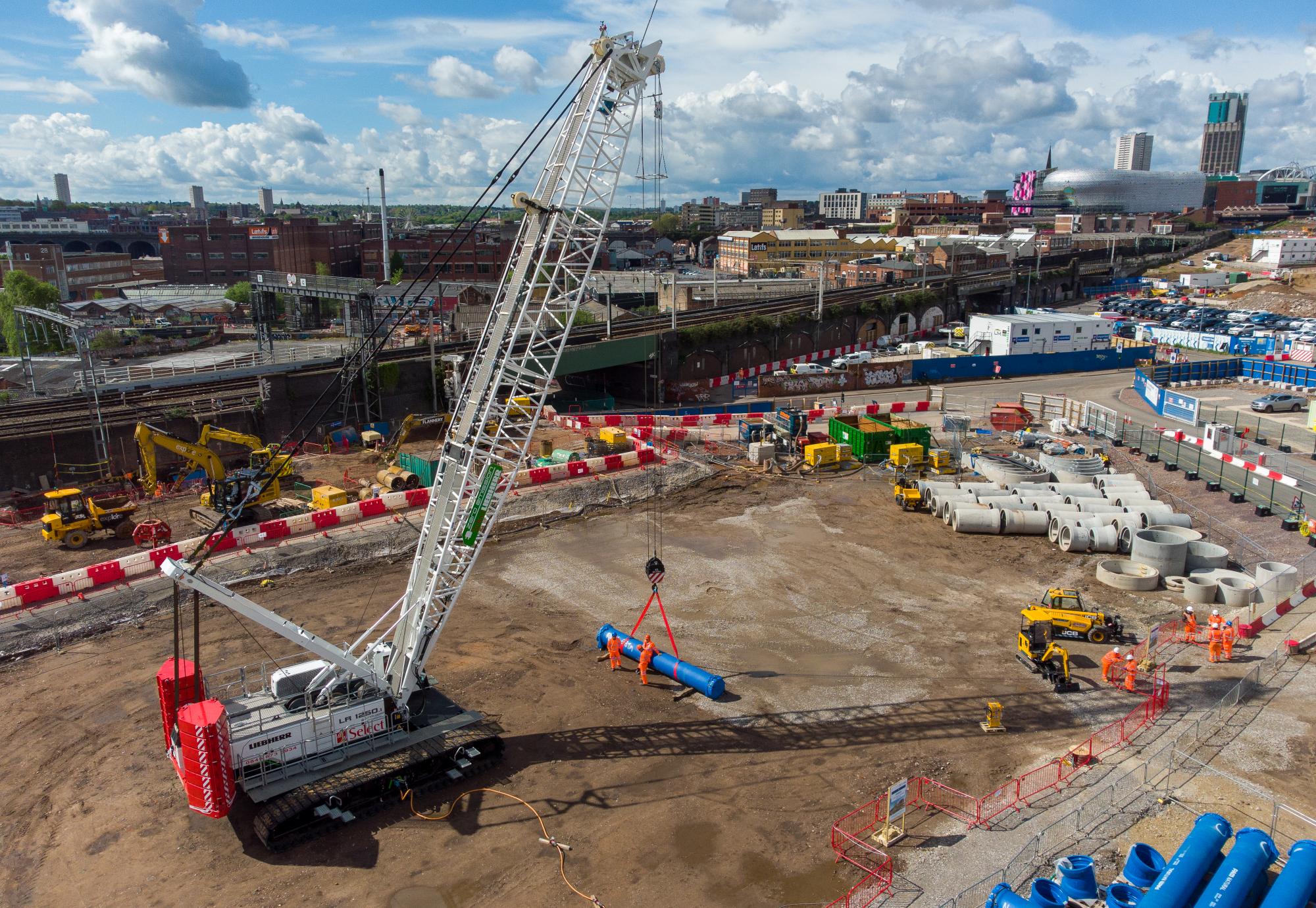 First UK all-electric crawler crane